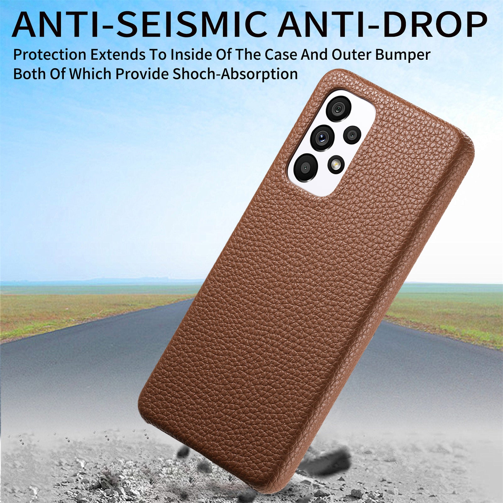 Y1 For Samsung Galaxy A52 4G / 5G / A52s Phone Protective Case PU Leather Phone Shell Litchi Texture Design Y1 For Samsung Galaxy A52 4G / 5G / A52s Phone Protective Case PU Leather Phone Shell Litchi Texture Design